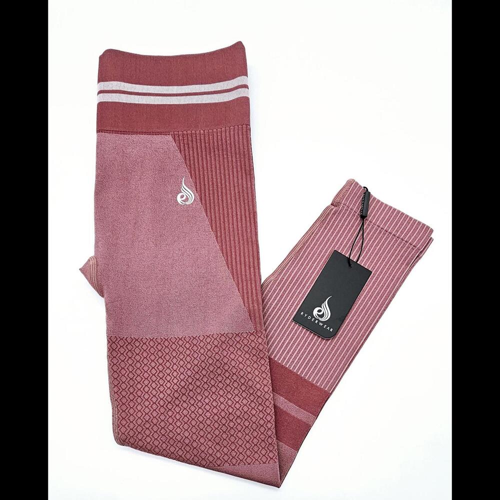 Ryderwear Freestyle Seamless High Waisted Leggings S Pink NWT